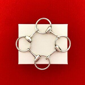 Gucci Vintage Circle Horsebit Bracelet Bangle